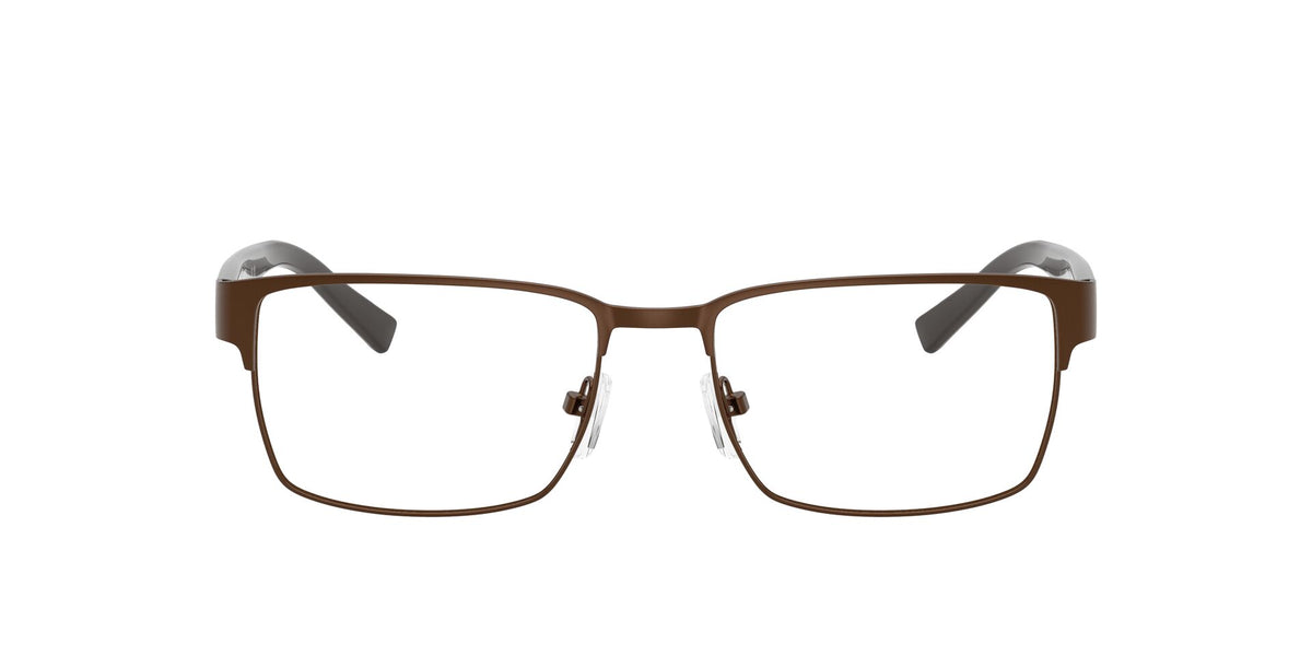Lentes Ópticos Armani Exchange 0AX1019 Café mate – vista frontal sin sombra