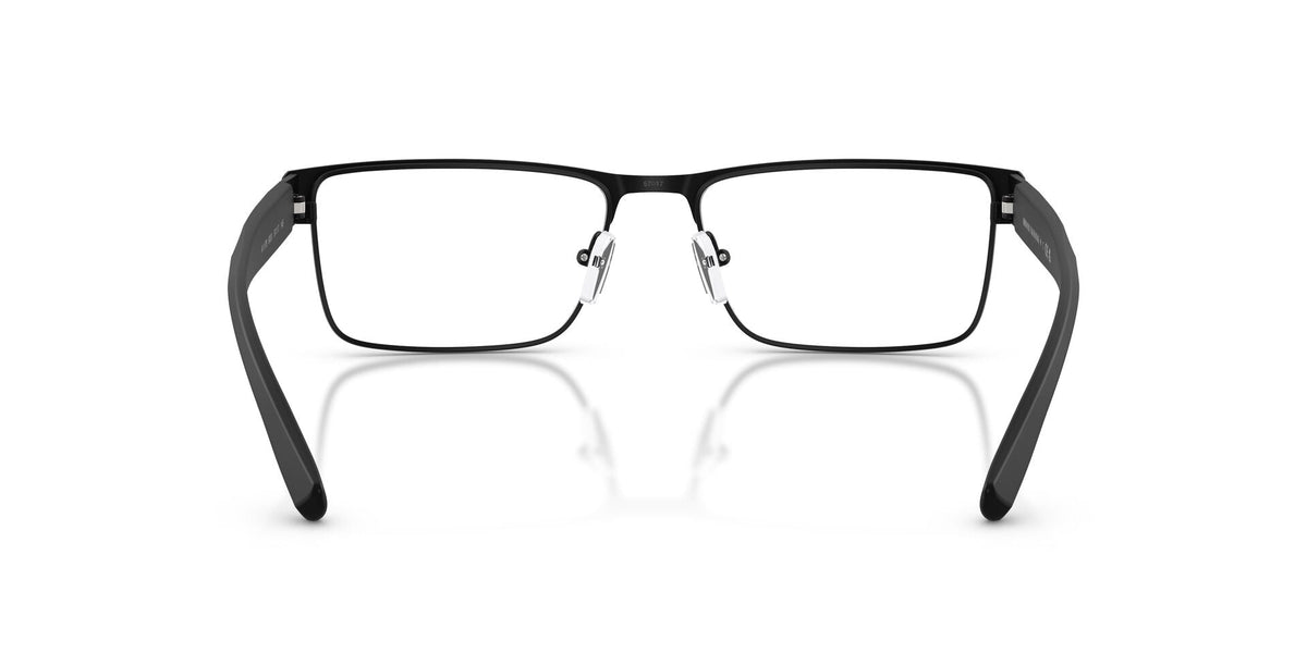 Lentes Ópticos Armani Exchange 0AX1078 Negro mate – vista posterior