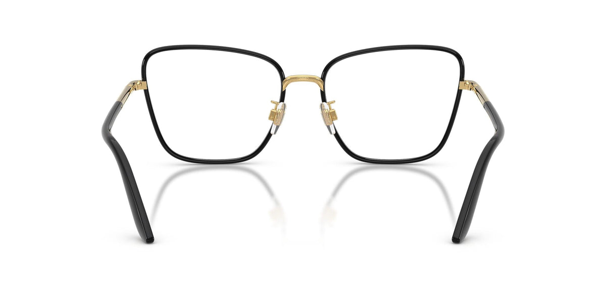 Lentes Ópticos Dolce & Gabbana 0DG1359 Dorado y negro – vista posterior
