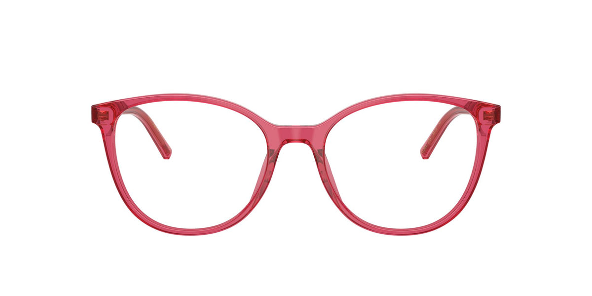 Lentes Ópticos Dolce & Gabbana 0DG3425 Cereza transparente – vista frontal sin sombra