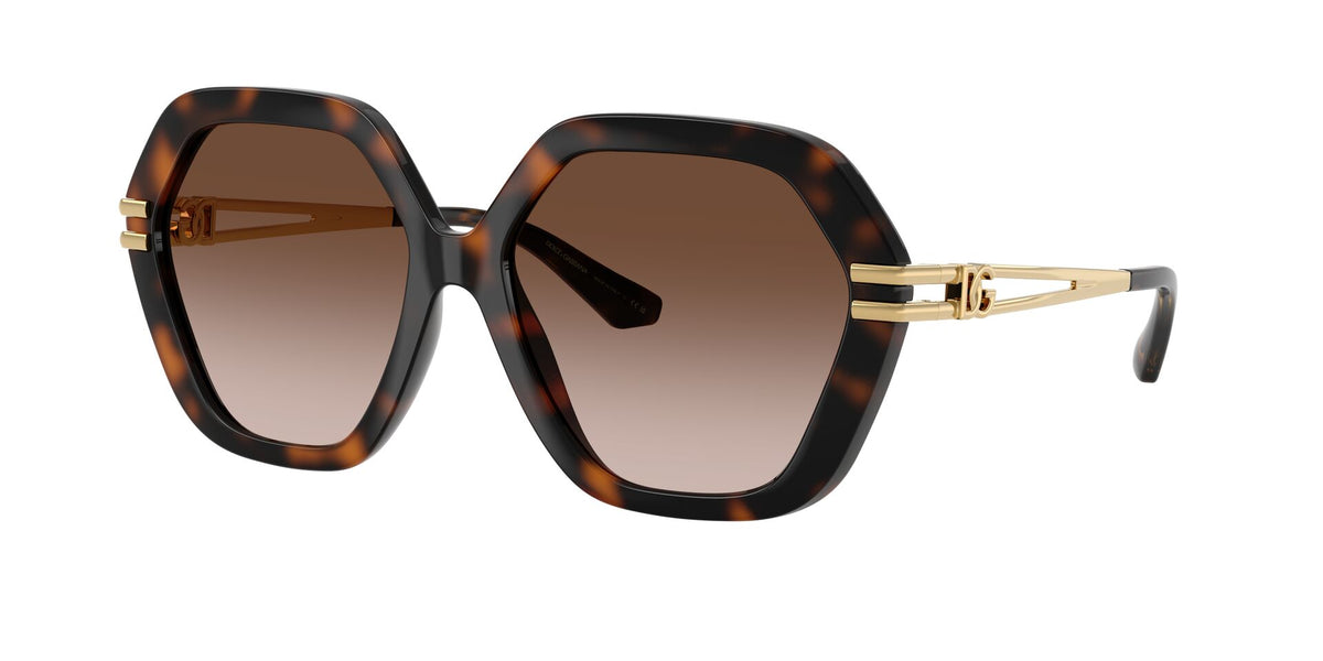 Lentes de Sol Dolce & Gabbana 0DG6210 Habana – vista tres cuartos sin sombra