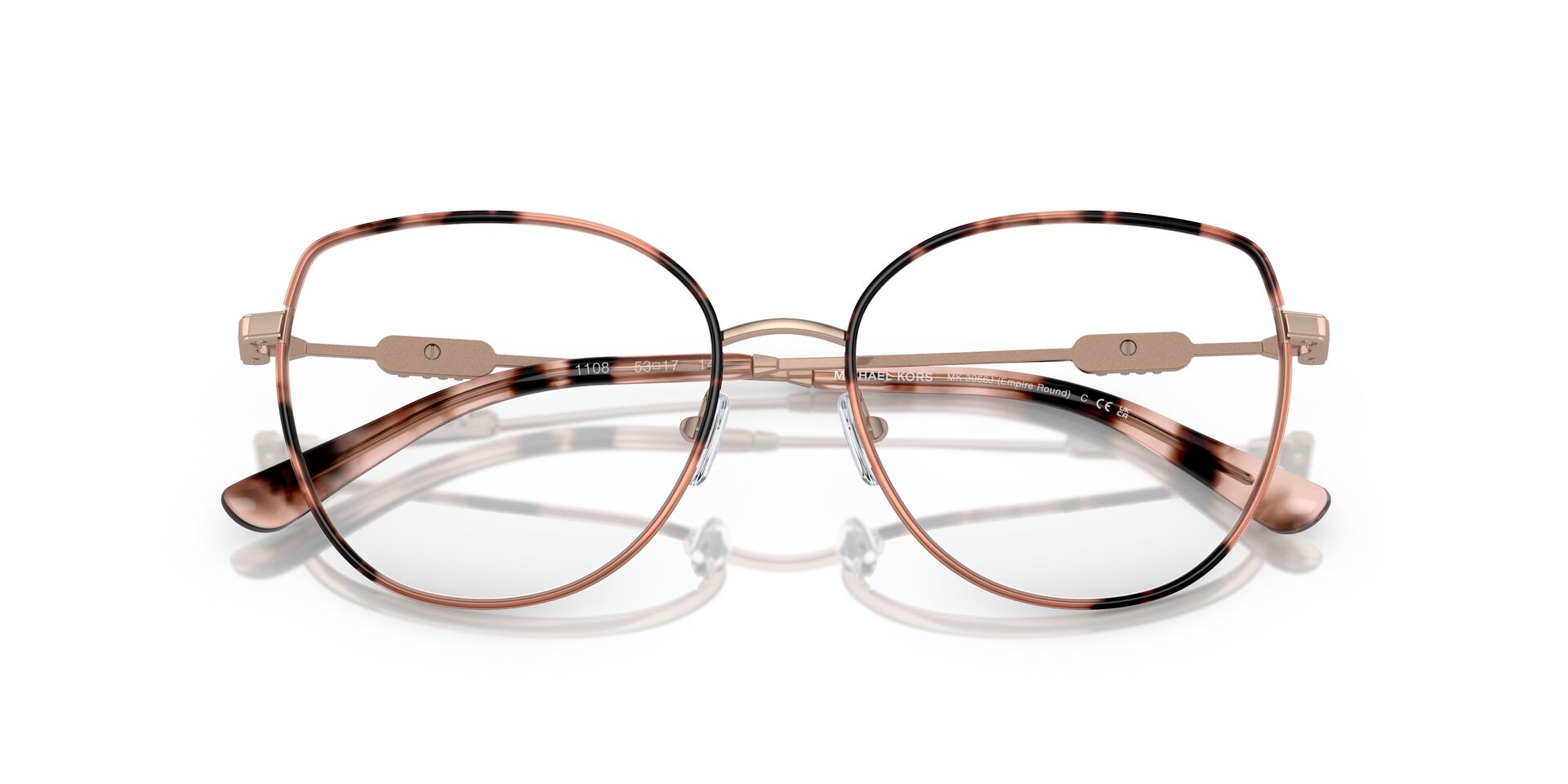 Lentes Ópticos Empire Round Michael Kors 0MK3066J