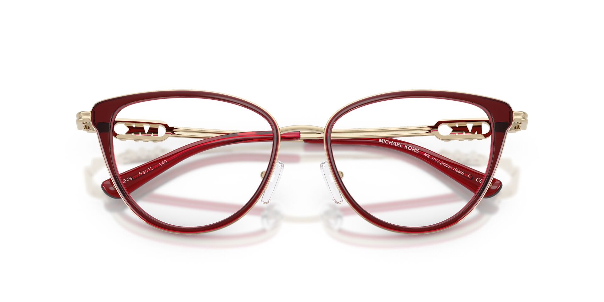 Lentes Ópticos Michael Kors Hilton Head 0MK3103