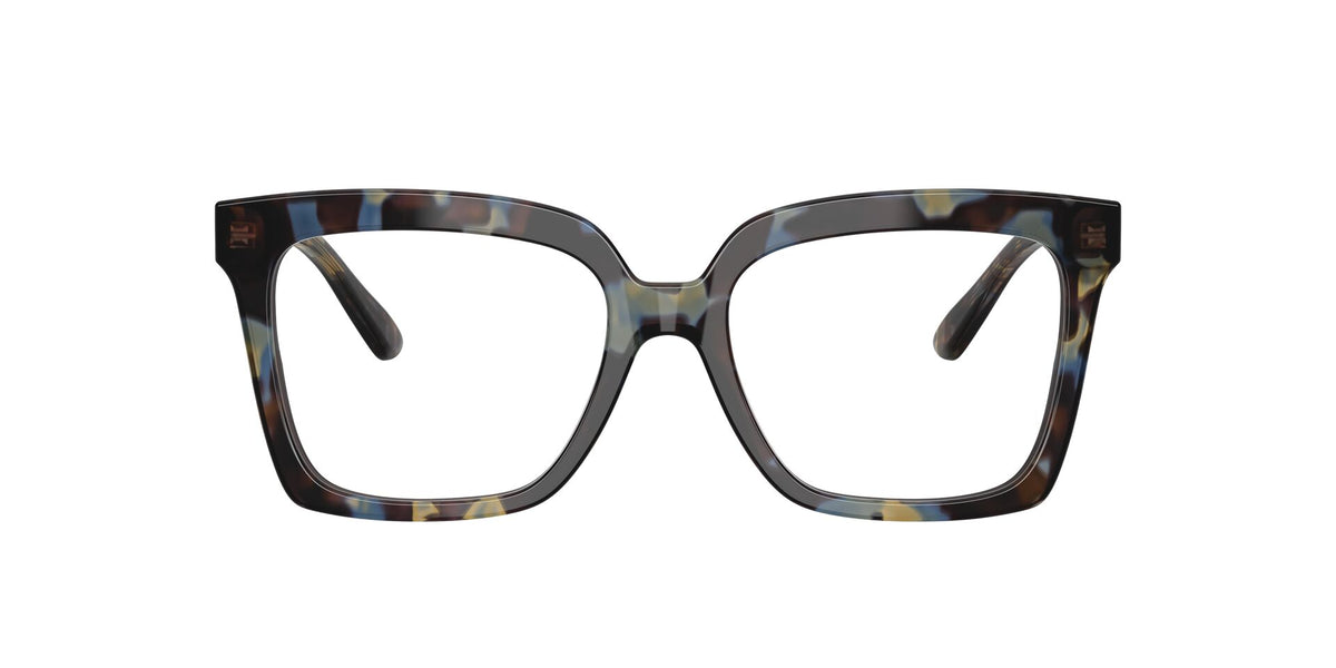 Lentes Ópticos Michael Kors San Sebastian 0MK4143 Carey azul – vista frontal sin sombra