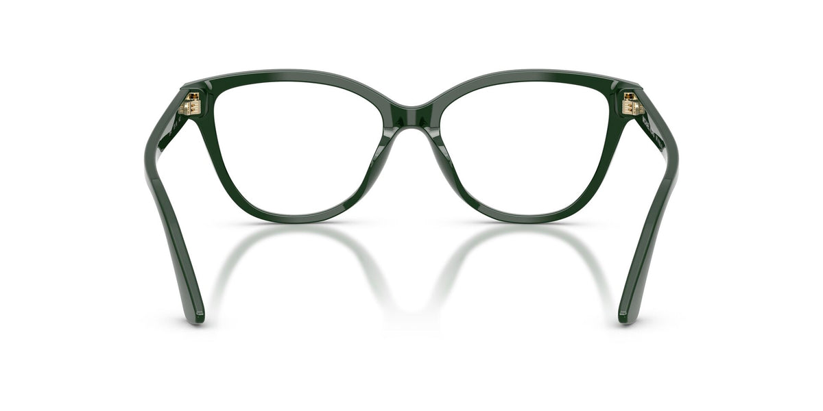 Lentes Ópticos Michael Kors Puerto Rico 0MK4195U Verde bosque – vista posterior