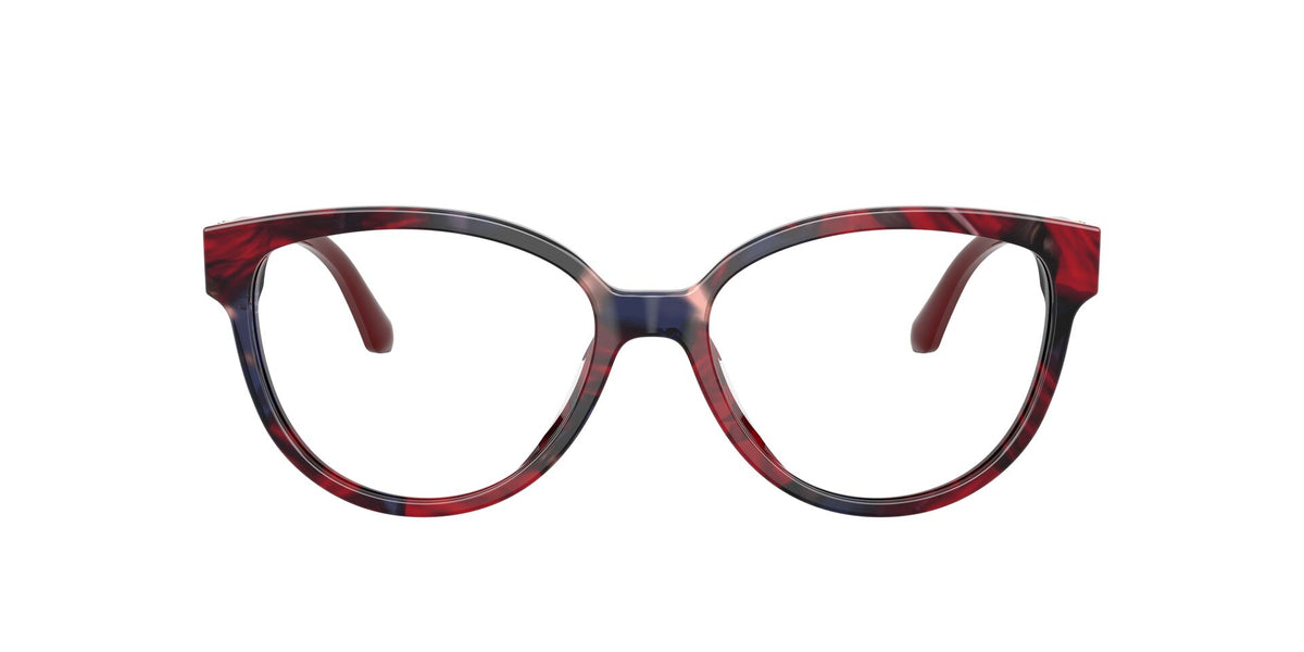 Lentes Ópticos Michael Kors Half Moon Bay 0MK4202U Carey merlot – vista frontal sin sombra