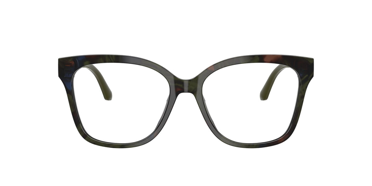 Lentes Ópticos Michael Kors Topanga 0MK4203U Carey oliva – vista frontal sin sombra