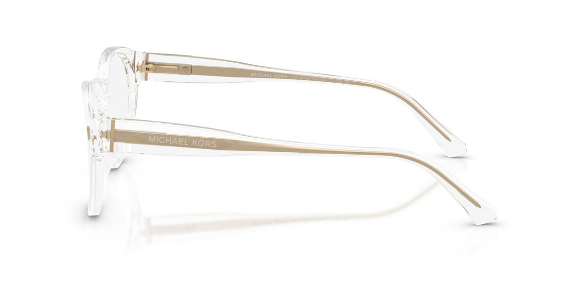 Lentes Ópticos Michael Kors Korcula 0MK4209U Transparente – vista lateral