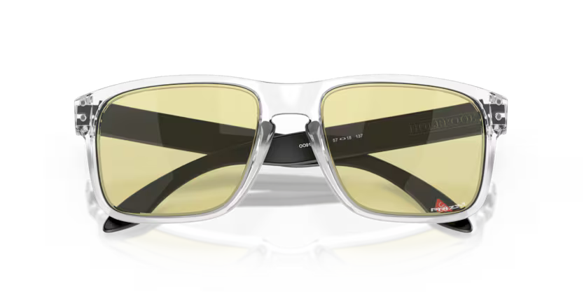 Lentes Oakley HOLBROOK 0OO9102 Traslúcido| Prizm Gaming™ | Filtro Luz Azul | Anti Fatiga Visual