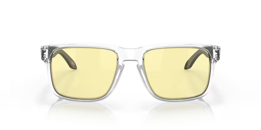 Lentes Oakley HOLBROOK 0OO9102 Traslúcido| Prizm Gaming™ | Filtro Luz Azul | Anti Fatiga Visual
