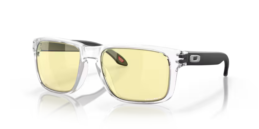 Lentes Oakley HOLBROOK 0OO9102 Traslúcido| Prizm Gaming™ | Filtro Luz Azul | Anti Fatiga Visual