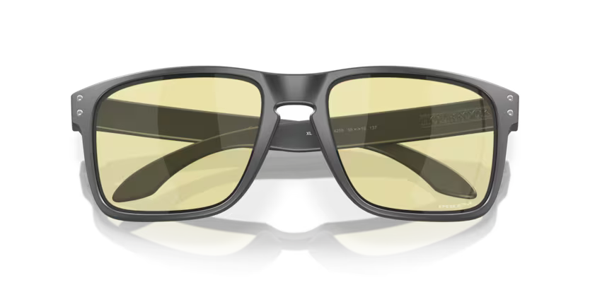 Lentes Oakley HOLBROOK XL 0OO9417 Carbon Mate| Prizm Gaming™ | Filtro Luz Azul | Anti Fatiga Visual
