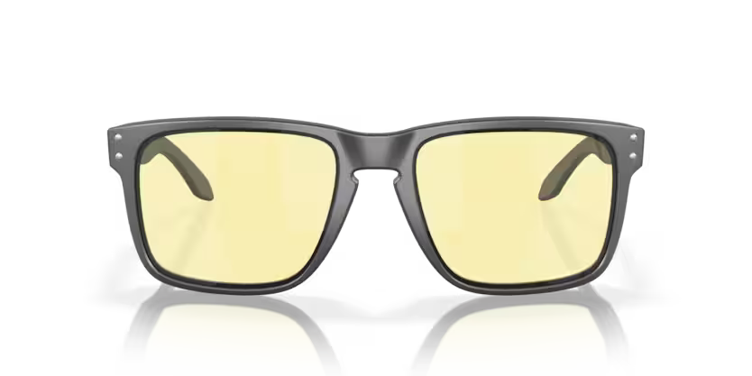 Lentes Oakley HOLBROOK XL 0OO9417 Carbon Mate| Prizm Gaming™ | Filtro Luz Azul | Anti Fatiga Visual