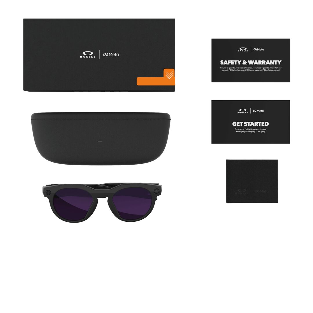Oakley Meta HSTN 0OW8002 | Lentes Ópticos Inteligentes con Transitions Gen S y Meta AI