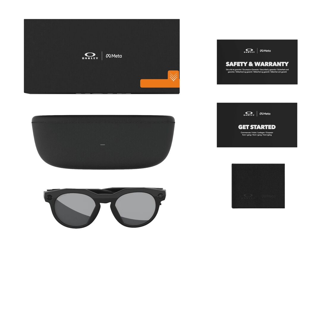 Oakley Meta HSTN 0OW8002 | Lentes de Sol Inteligentes con Cámara y Meta AI