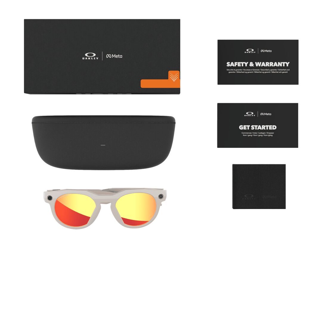 Oakley Meta HSTN 0OW8002 | Lentes de Sol Inteligentes con Cámara y Meta AI