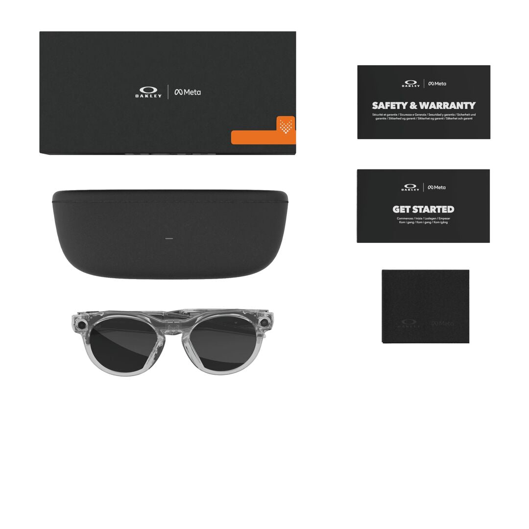 Oakley Meta HSTN 0OW8002 | Lentes Ópticos Inteligentes con Transitions Gen S y Meta AI