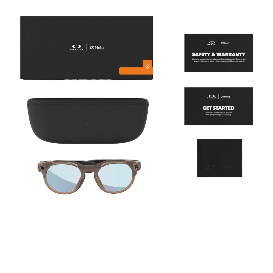 Oakley Meta HSTN 0OW8002 | Lentes de Sol Inteligentes con Cámara y Meta AI
