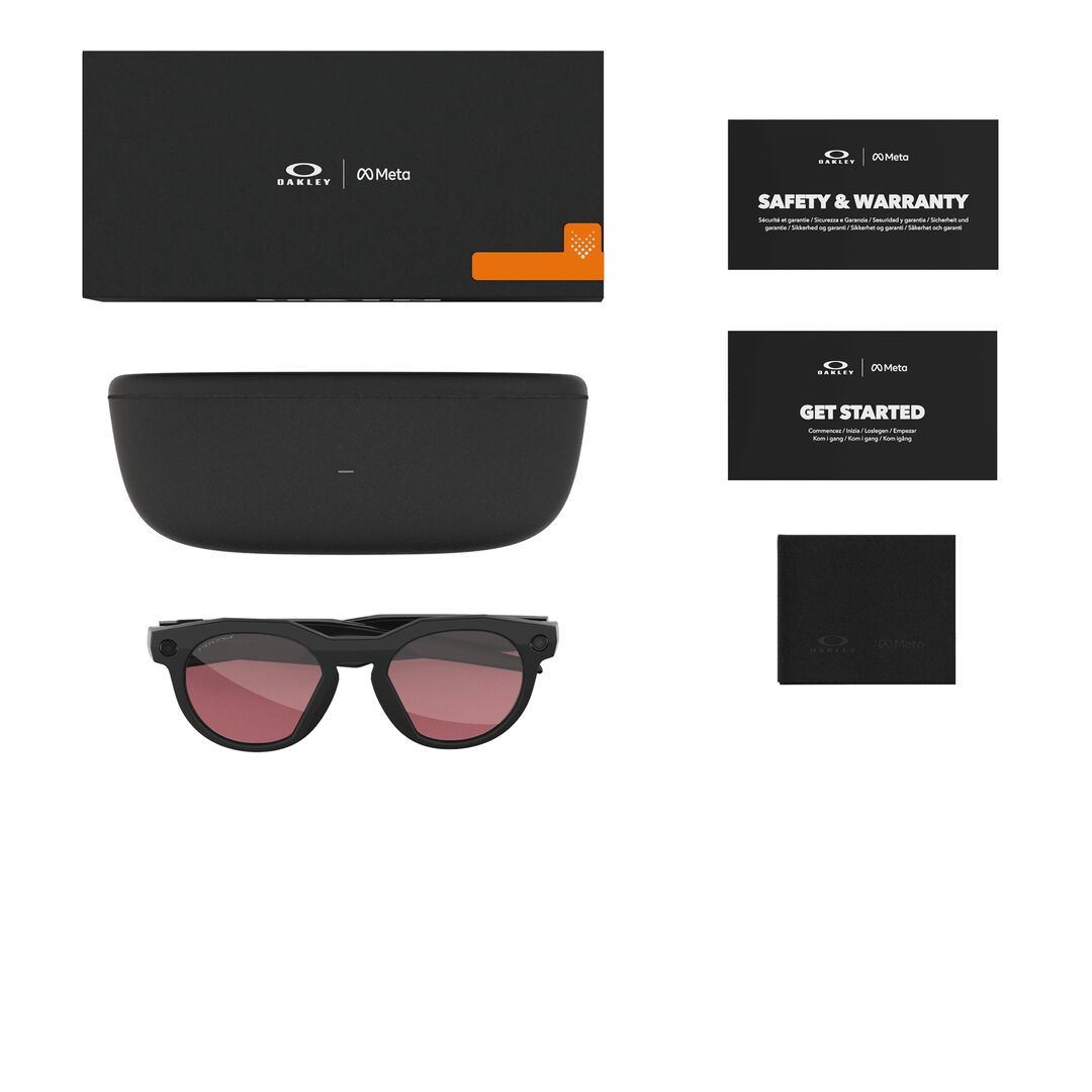 Oakley Meta HSTN 0OW8002 | Lentes de Sol Inteligentes con Cámara y Meta AI