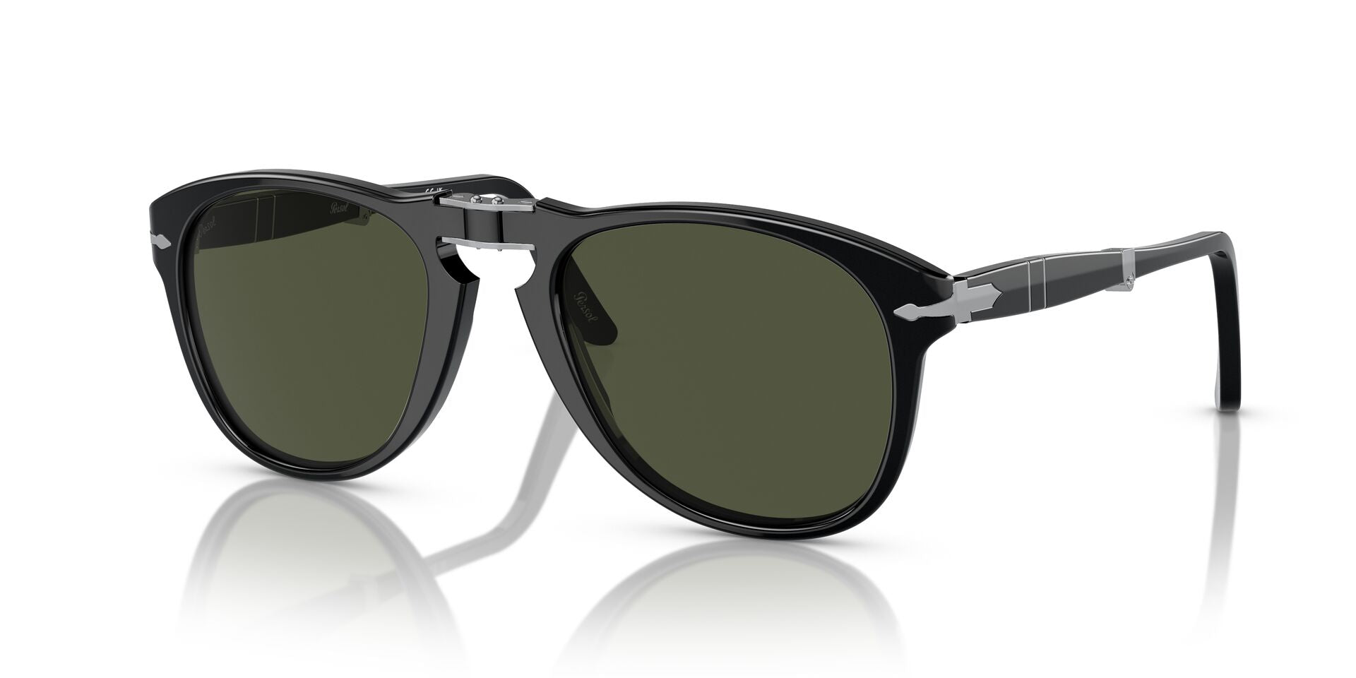 LENTES DE SOL PERSOL 0PO0714 – BLACK / GREEN CLASSIC