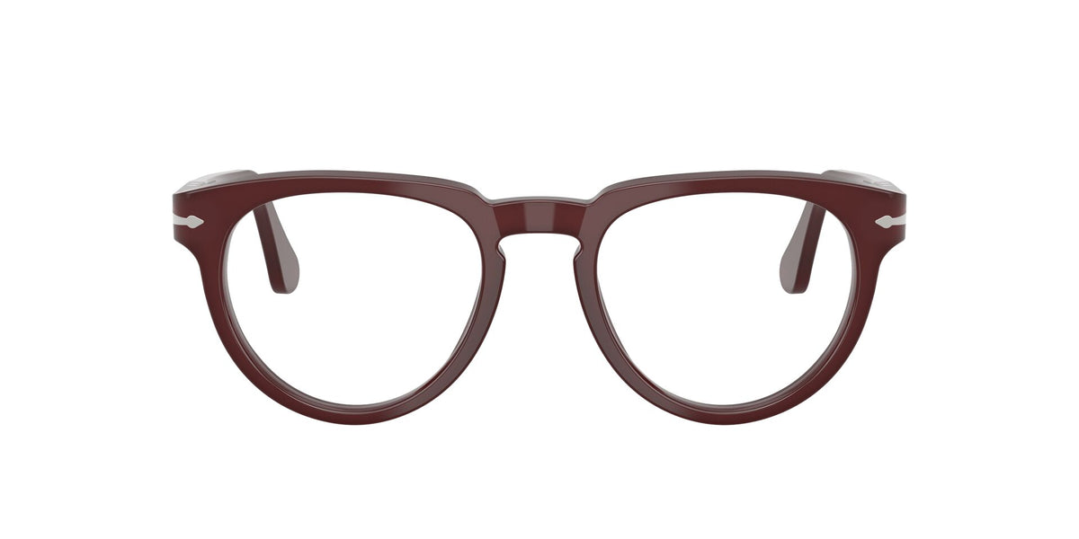 Lentes Ópticos Persol 0PO3377V Burdeo – vista frontal sin sombra