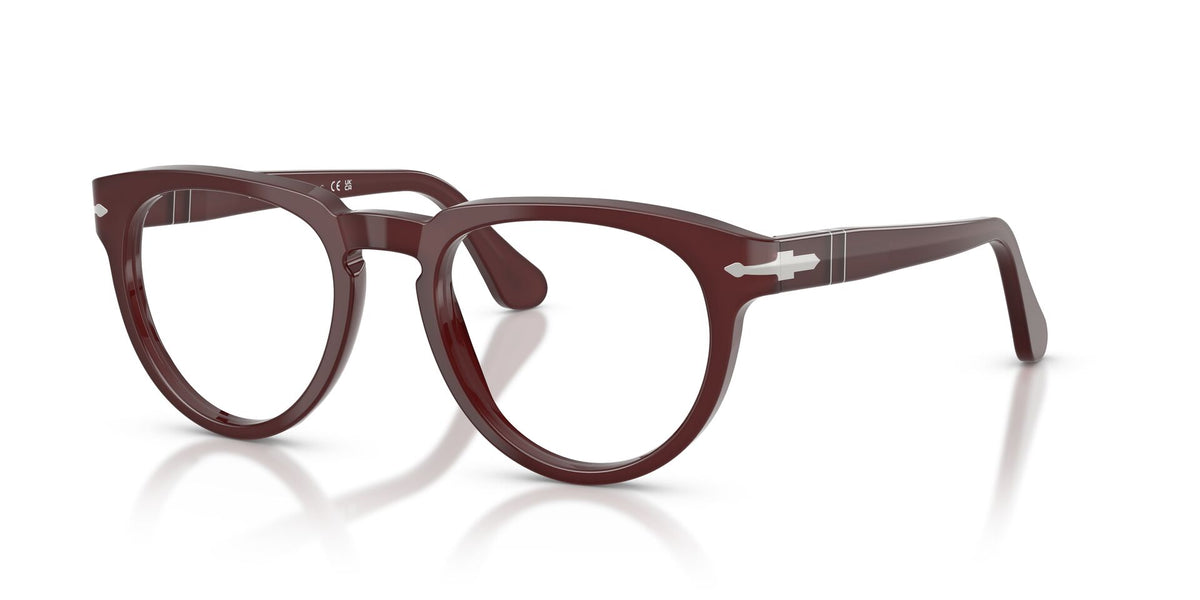 Lentes Ópticos Persol 0PO3377V Burdeo – vista tres cuartos