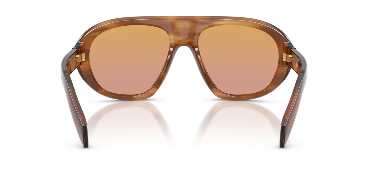 Lentes de Sol Prada 0PR_C05S Palisandro rayado – vista posterior
