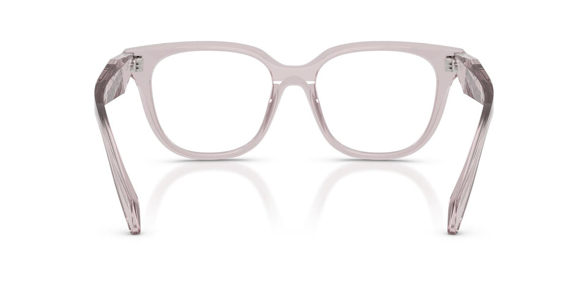 Lentes Ópticos Prada 0PR_C11V Malva transparente – vista posterior