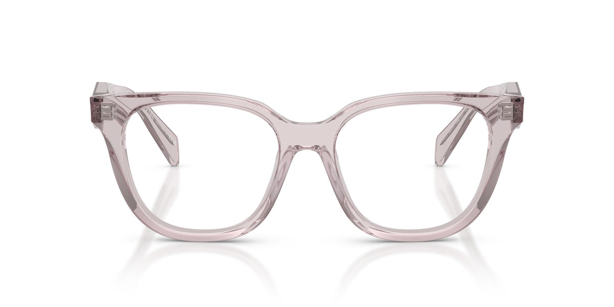 Lentes Ópticos Prada 0PR_C11V Malva transparente – vista frontal