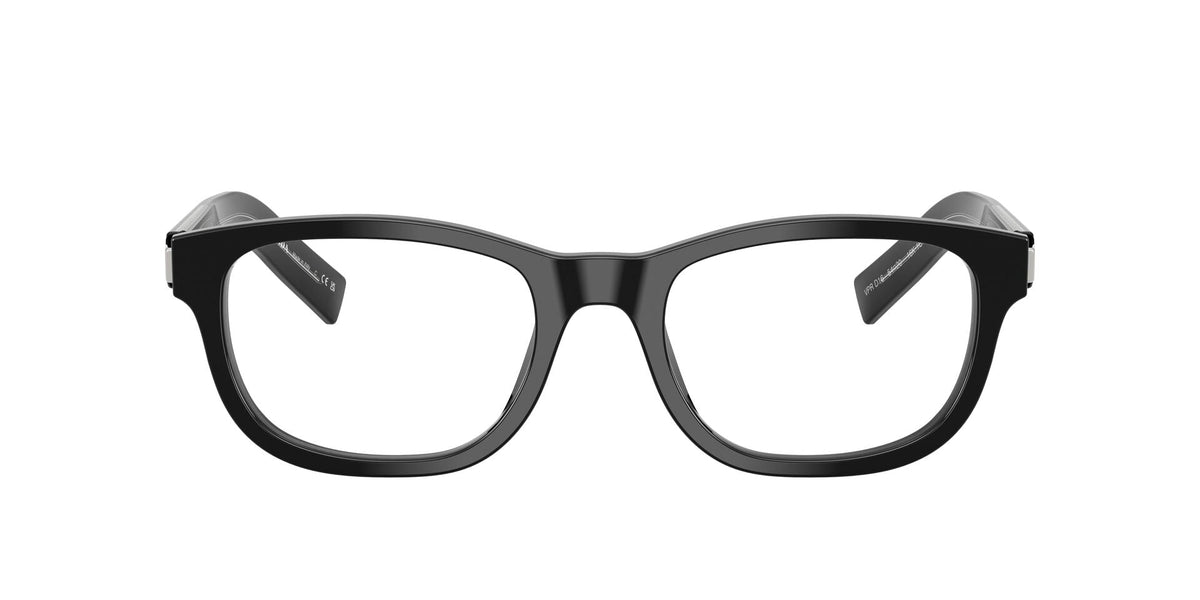 Lentes Ópticos Prada 0PR_D16V Negro – vista frontal sin sombra