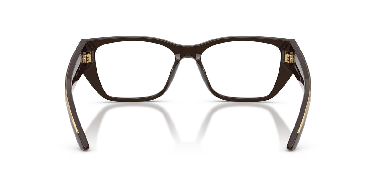 Lentes Ópticos Prada 0PR_D20V Café tabaco – vista posterior
