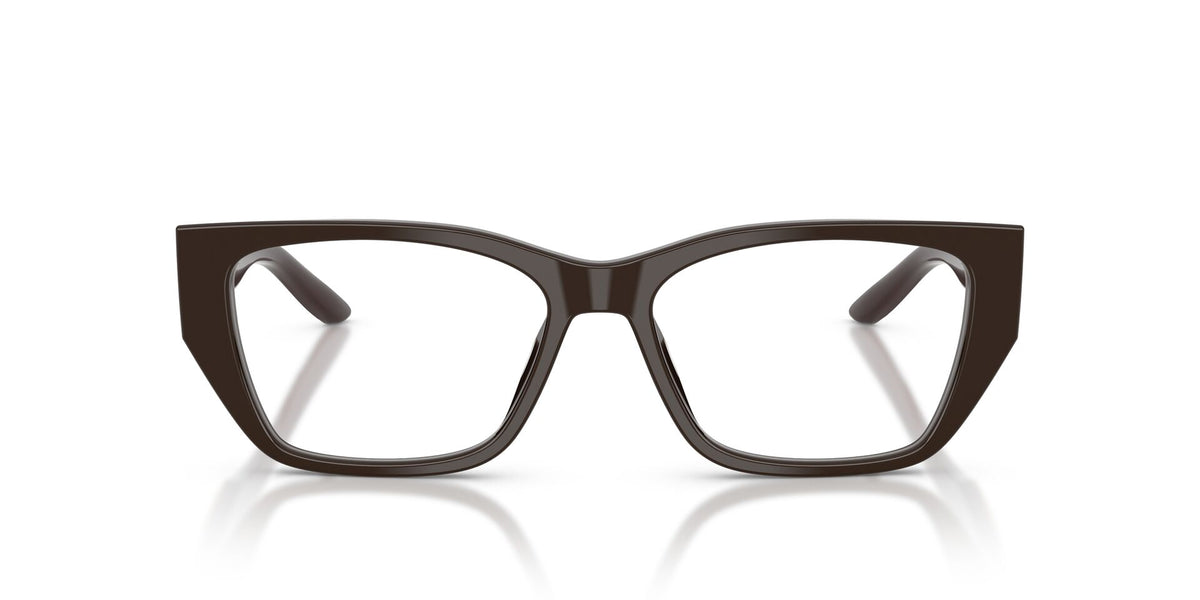 Lentes Ópticos Prada 0PR_D20V Café tabaco – vista frontal