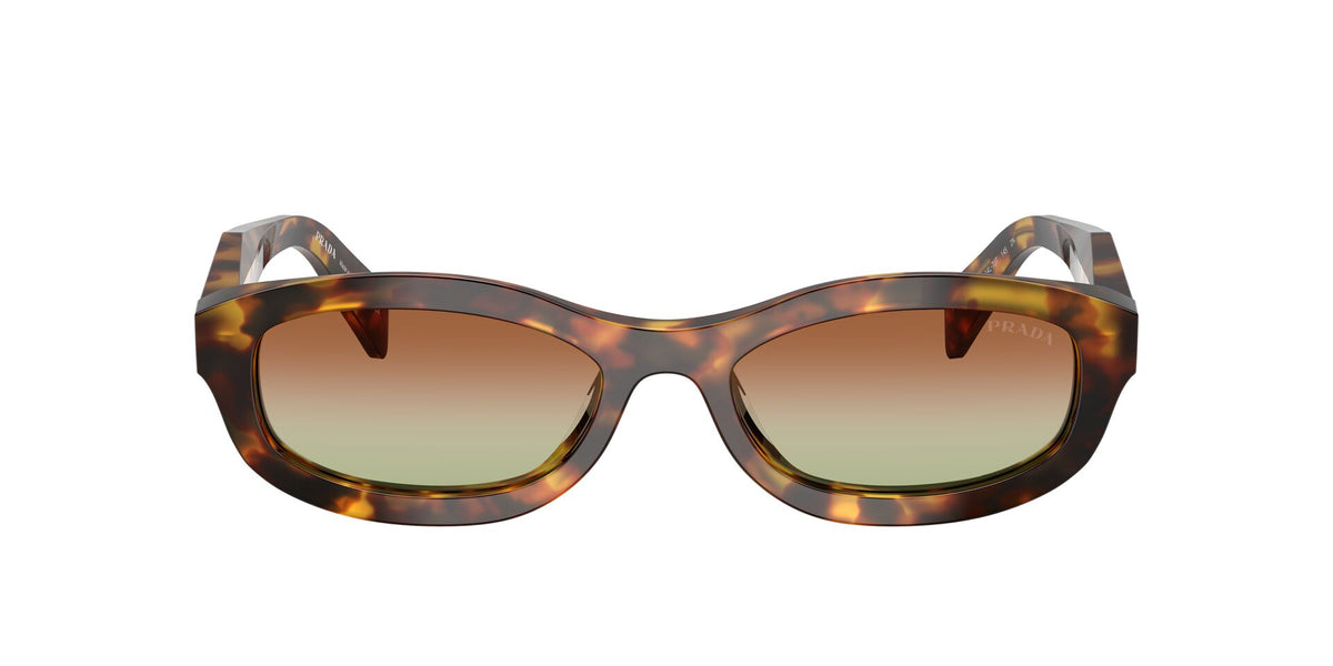 Lentes de Sol Prada 0PR_D24S Carey miel – vista frontal sin sombra