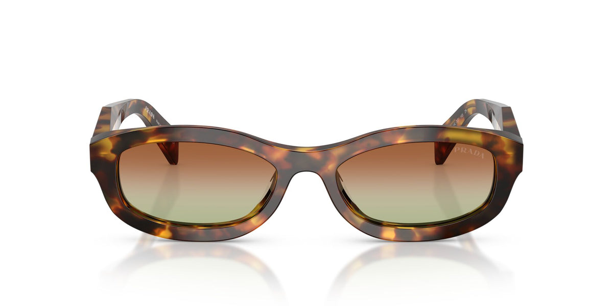 Lentes de Sol Prada 0PR_D24S Carey miel – vista frontal