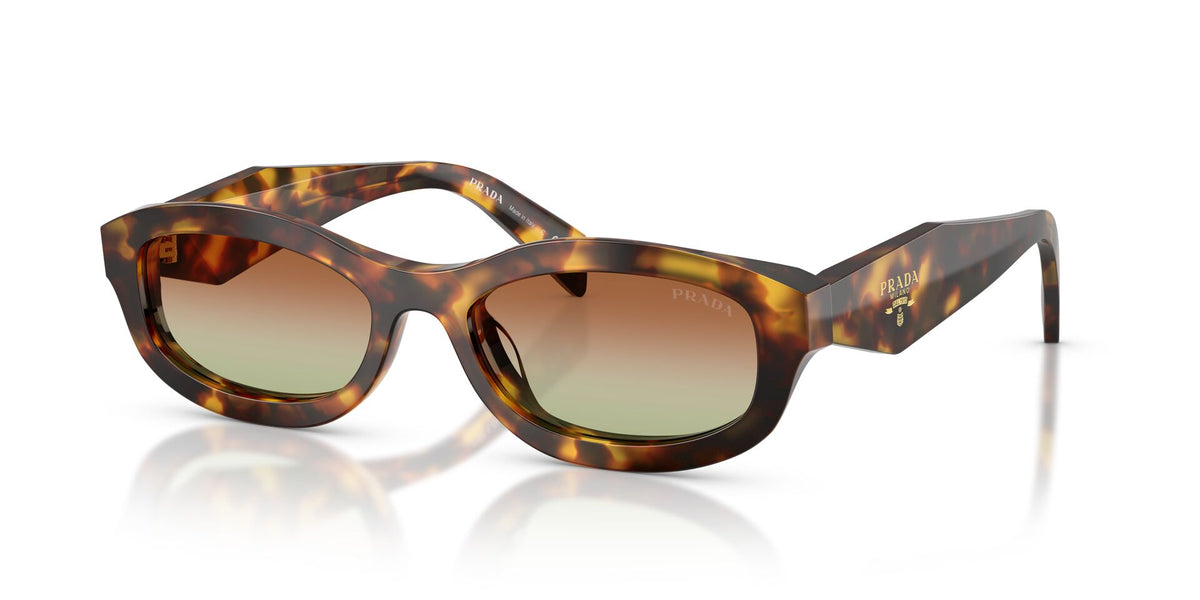 Lentes de Sol Prada 0PR_D24S Carey miel – vista tres cuartos