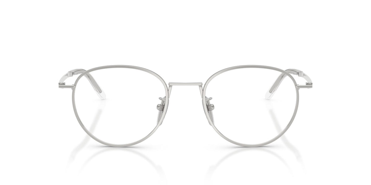 Lentes Ópticos Prada 0PR_D57VD Plata – vista frontal