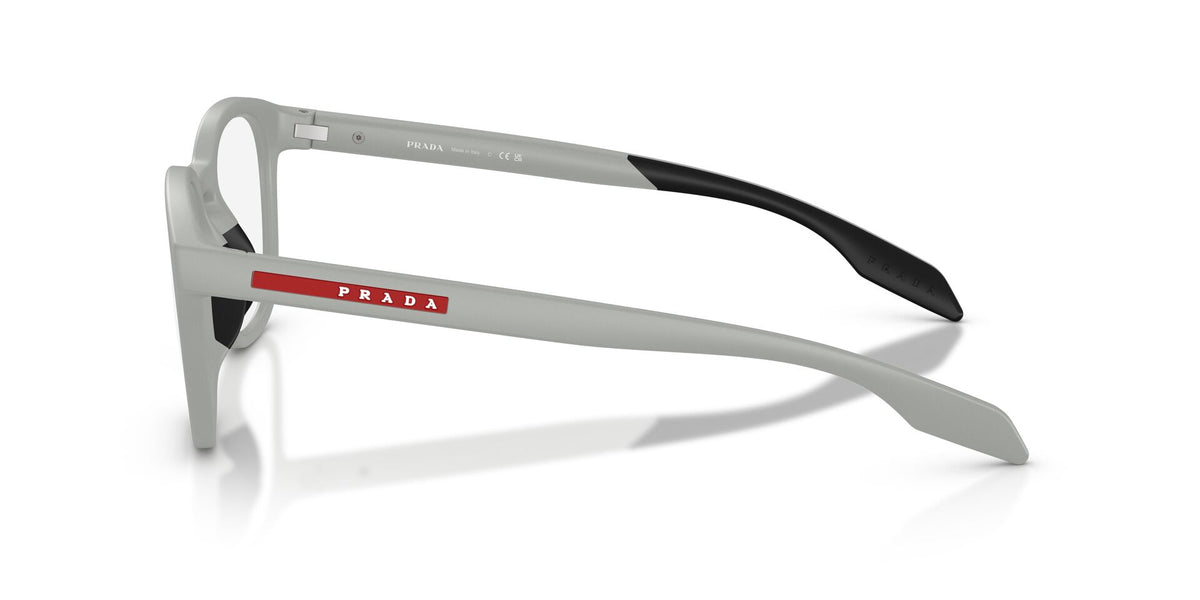 Lentes Ópticos Prada Linea Rossa 0PS_03TV Gris mate – vista tres cuartos