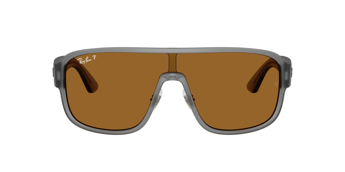 Lentes de Sol Ray-Ban 0RB2229 Gris mate – vista frontal sin sombra
