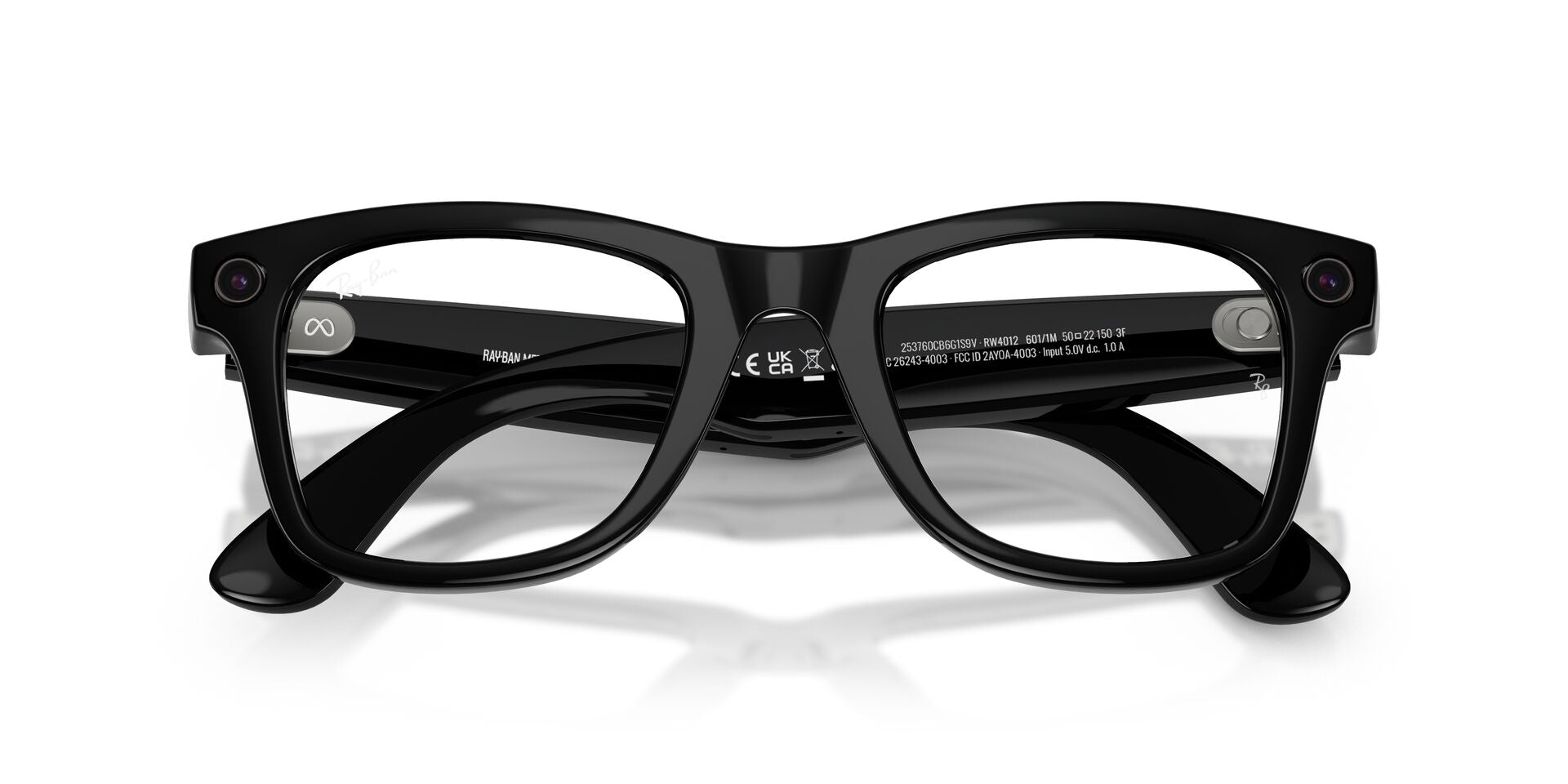 Lentes Ópticos Ray-Ban Meta Wayfarer 0RW4012 Polarizados