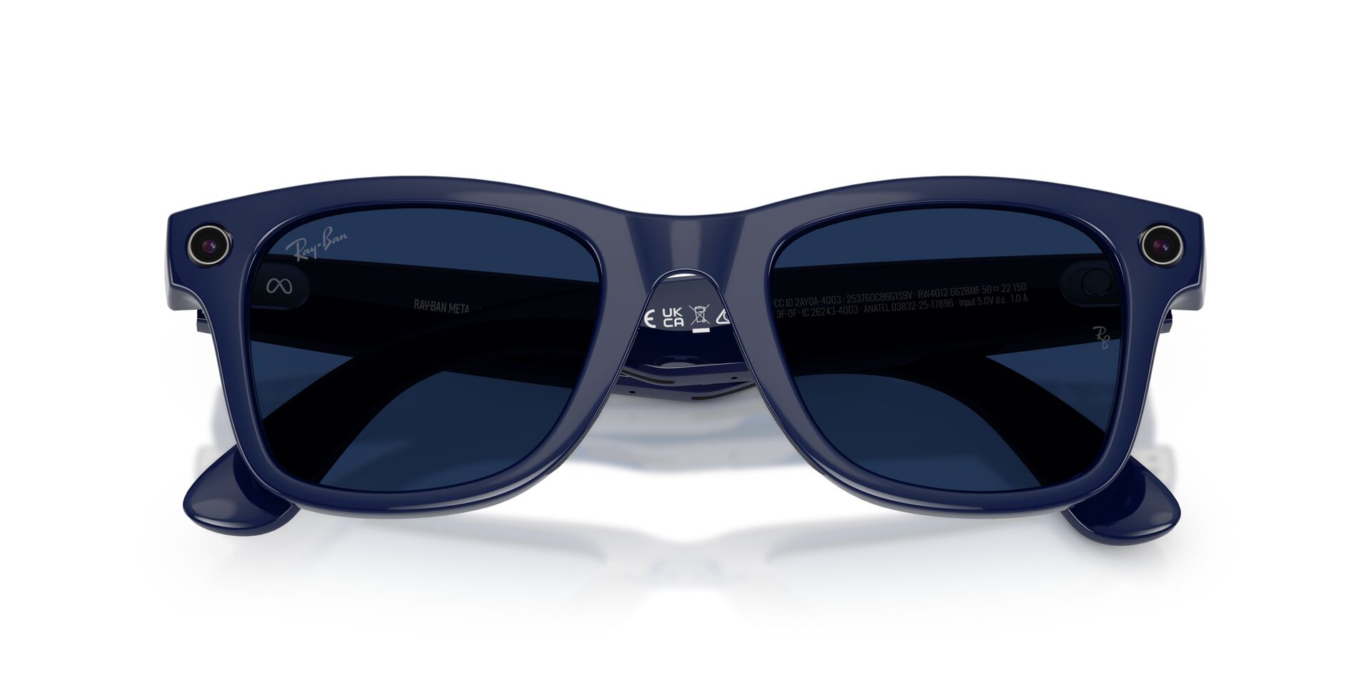 Lentes Ópticos Ray-Ban Meta Wayfarer 0RW4012 Polarizados