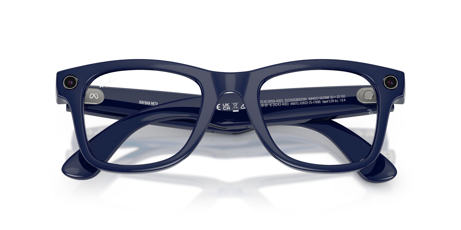 Lentes Ópticos Ray-Ban Meta Wayfarer 0RW4012 Polarizados