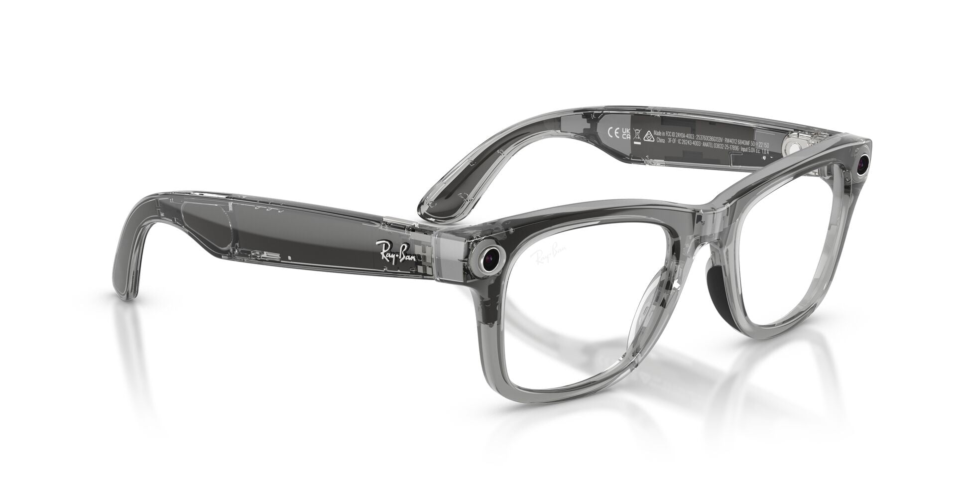Lentes Ópticos Ray-Ban Meta Wayfarer 0RW4012 Polarizados