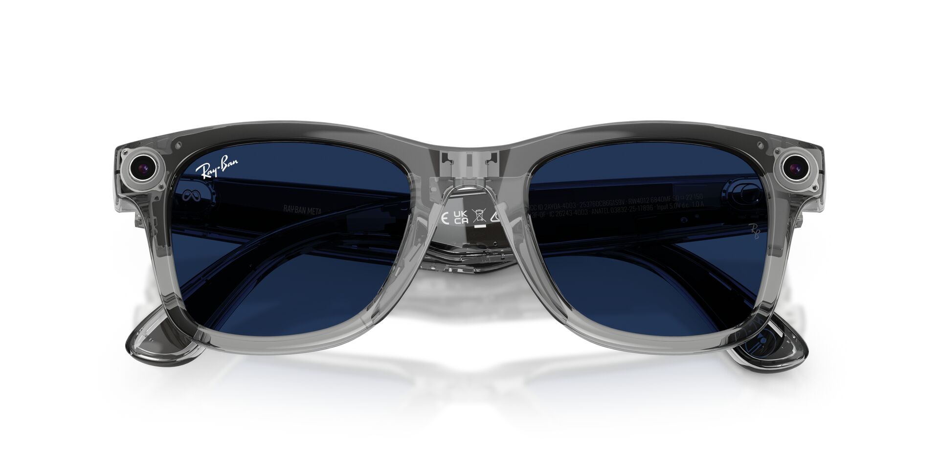 Lentes Ópticos Ray-Ban Meta Wayfarer 0RW4012 Polarizados