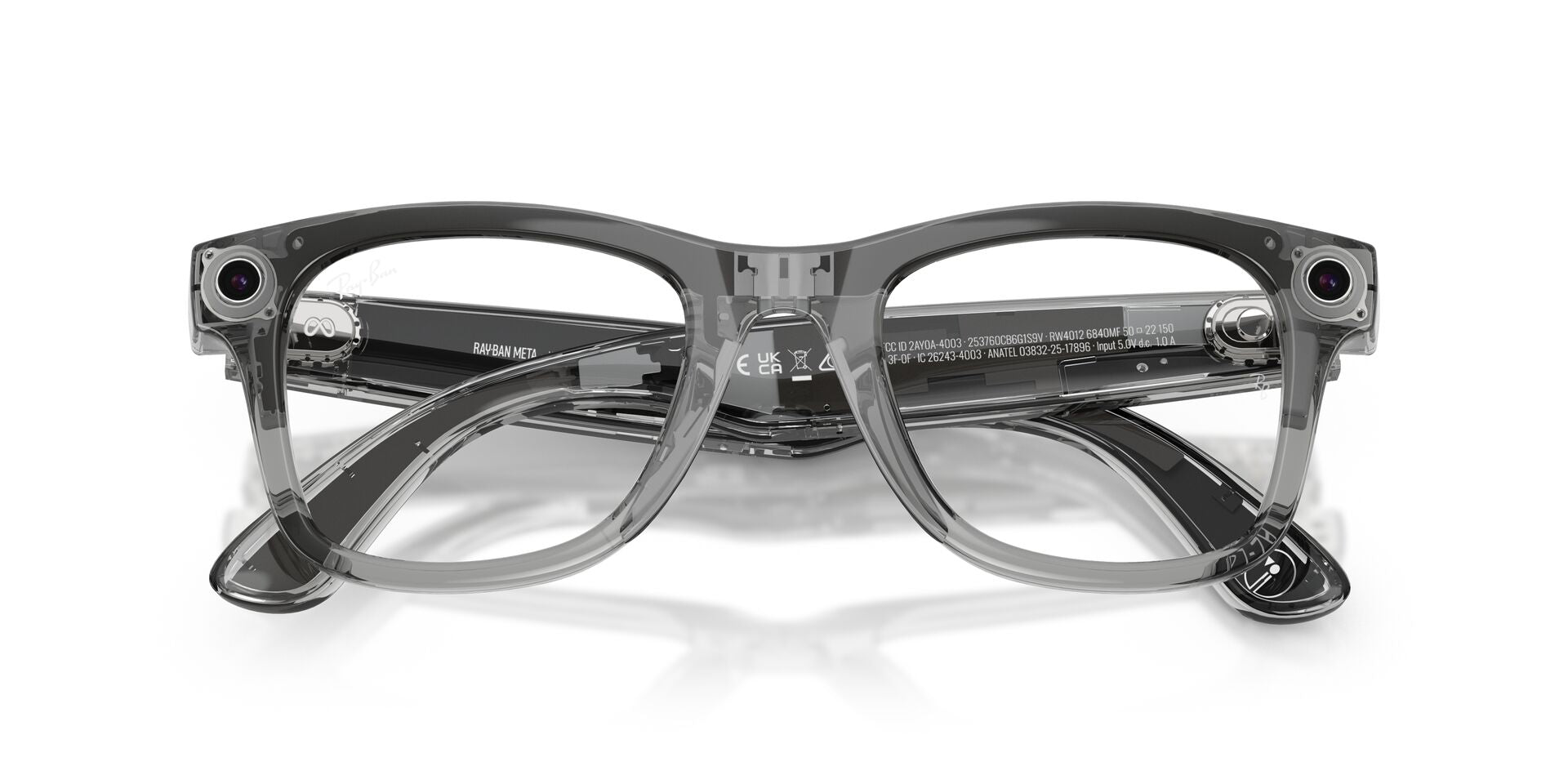Lentes Ópticos Ray-Ban Meta Wayfarer 0RW4012 Polarizados