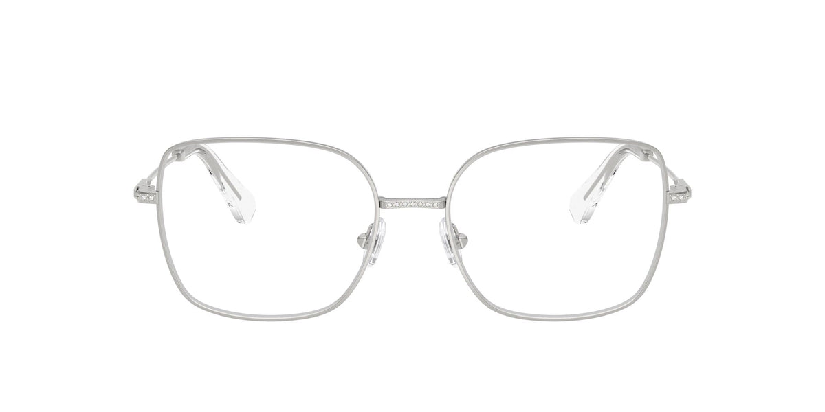 Lentes Ópticos Swarovski 0SK1041 Plata – vista frontal sin sombra