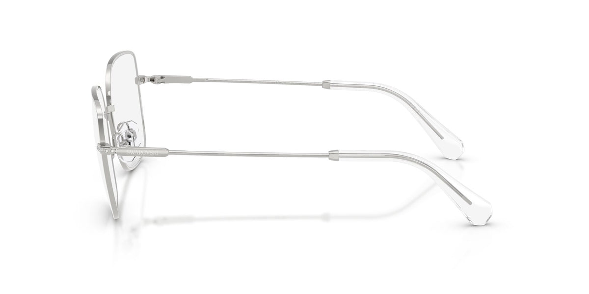 Lentes Ópticos Swarovski 0SK1041 Plata – vista tres cuartos