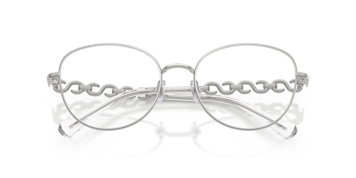 Lentes Ópticos Swarovski 0SK1044 Plata – vista frontal cerrado