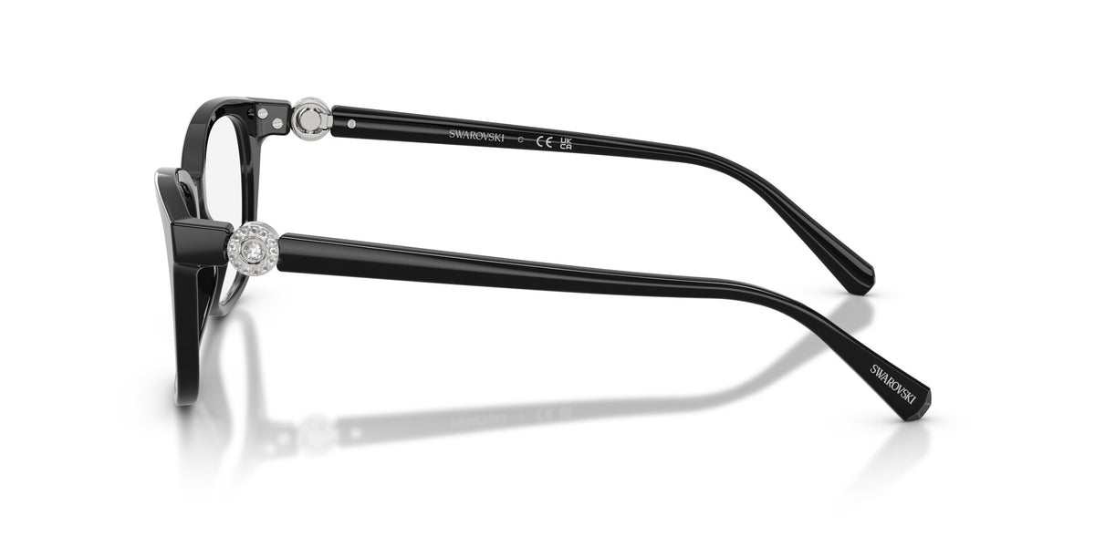 Lentes Ópticos Swarovski 0SK2073 Negro – vista tres cuartos