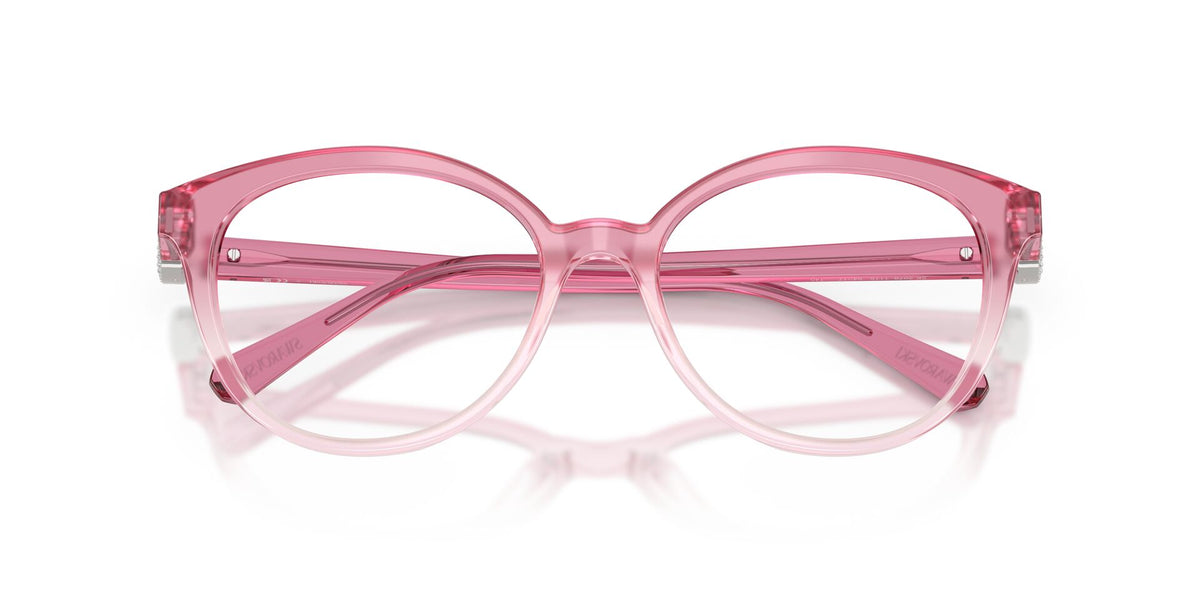 Lentes Ópticos Swarovski 0SK2078 Rosa degradado – vista frontal cerrado