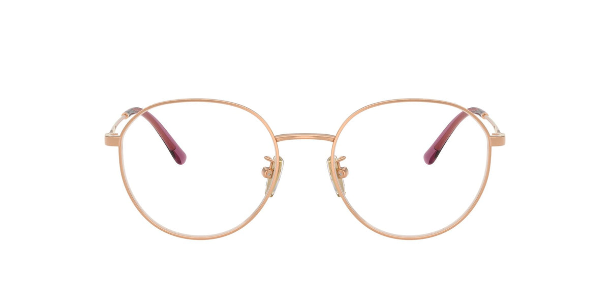 Lentes Ópticos Vogue 0VO4364D Oro rosa – vista frontal sin sombra